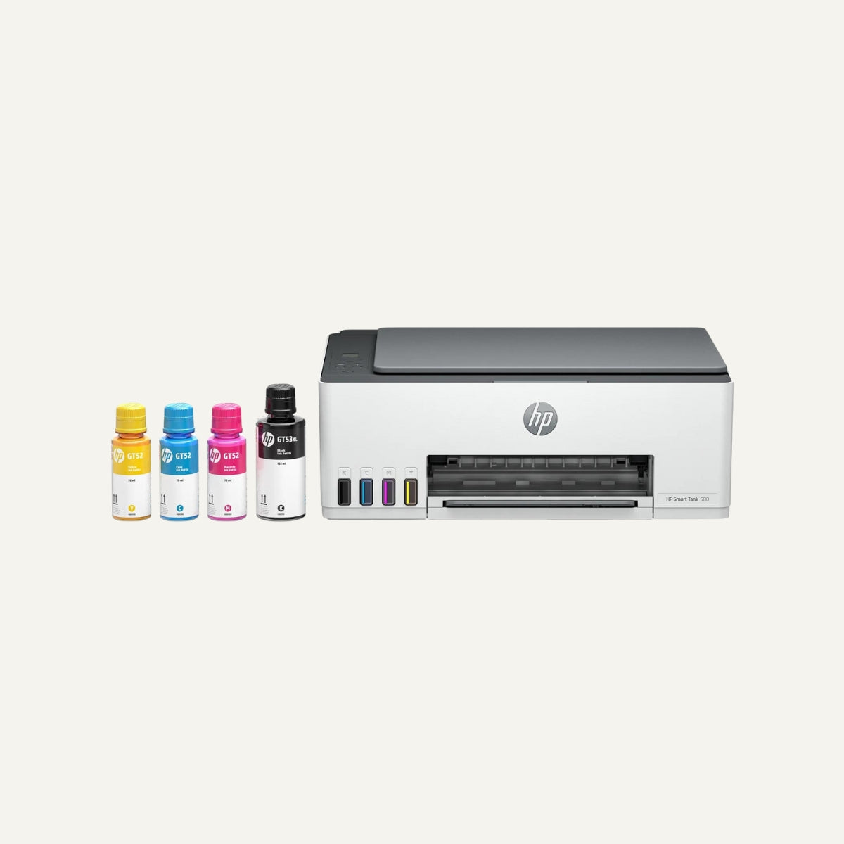 Impresora de inyección de tinta multifunción HP Smart Tank 580 Inalámbrico