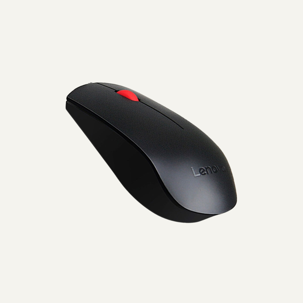 Mouse óptico Lenovo Essential, 1600 dpi, USB, Negro