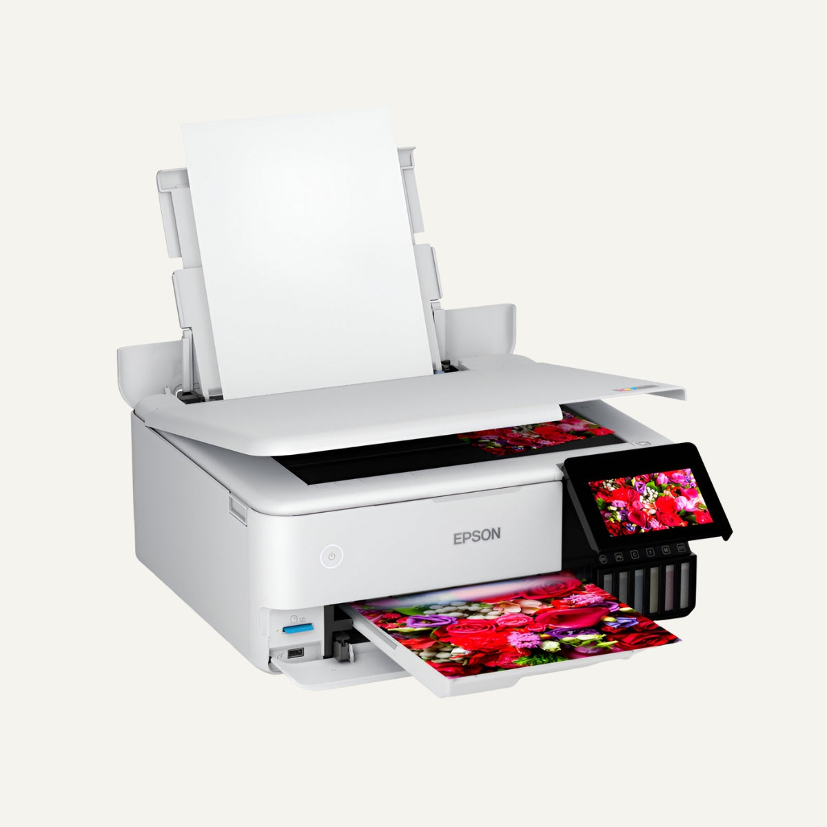 Impresora Multifuncional de tinta Epson EcoTank L8160 LAN/Wi-Fi/USB 2.0