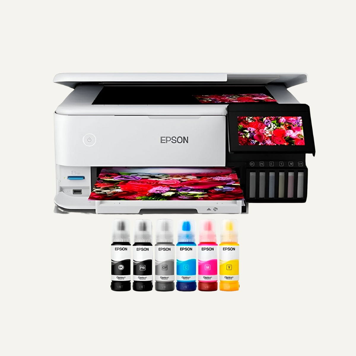 Impresora Multifuncional de tinta Epson EcoTank L8160 LAN/Wi-Fi/USB 2.0
