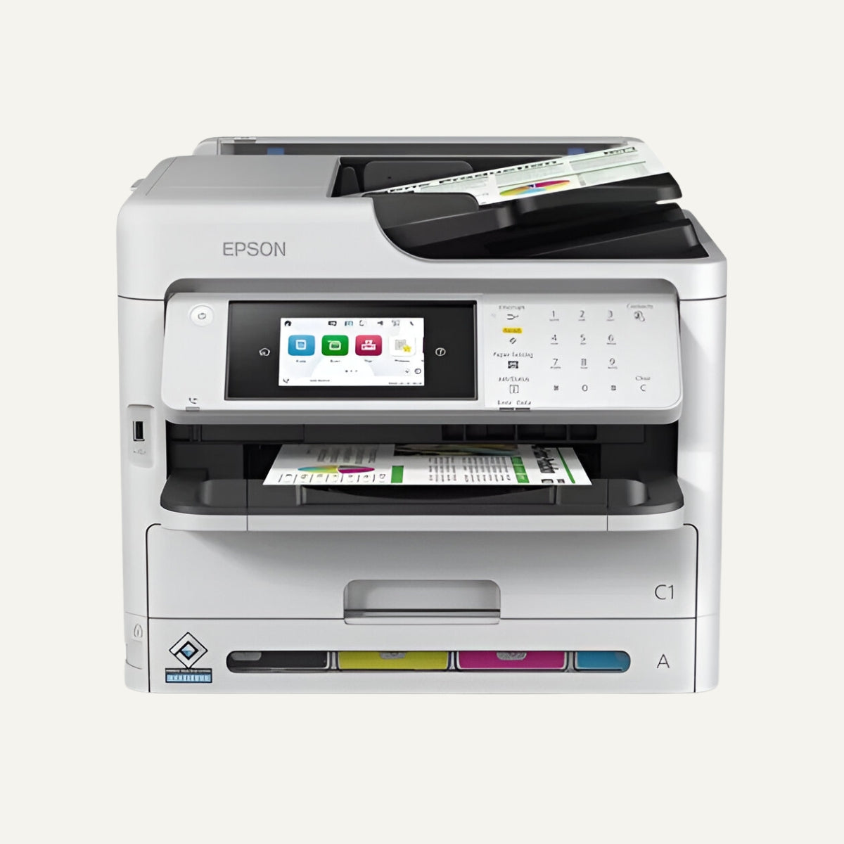 Impresora Multifuncional de tinta Epson WorkForce Pro WF-C5810 USB/LAN/WiFi
