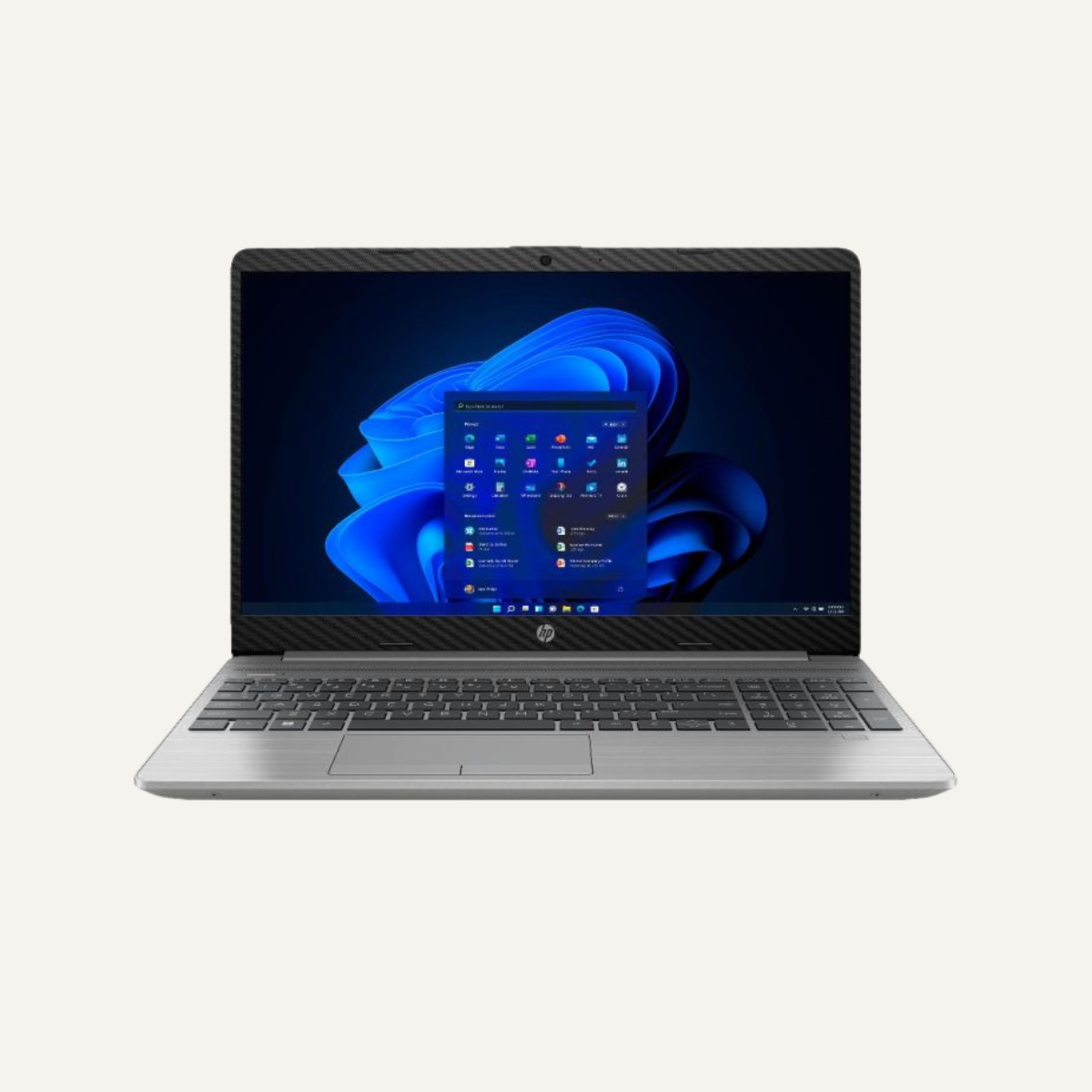 HP 250 G9 39.6cm (15.6") - HD - Intel Core i7 12a Gen i7-1255U - 8GB - 512GB SSD - Plata ceniza oscuro - Intel Chip - 1366 x 768