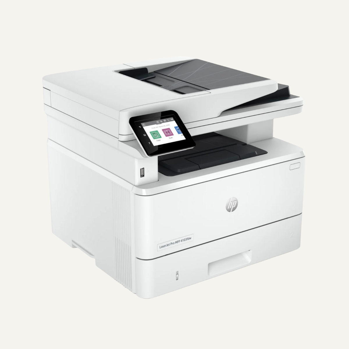 Impresora Láser Multifunción HP LaserJet Pro 4103fdw Inalámbrico - Monocromo - Copiadora/Fax/Impresora/Escáner