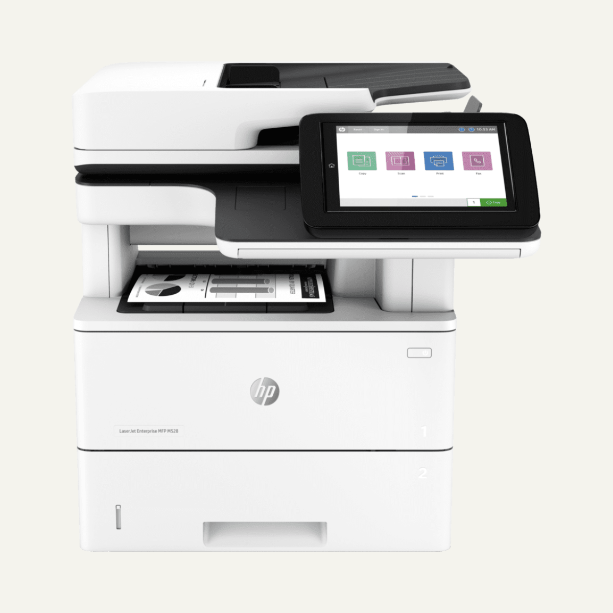 Impresora Láser Multifunción HP LaserJet M528dn - Monocromo - Copiadora/Impresora/Escáner