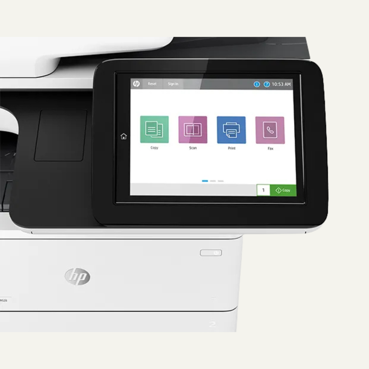 Impresora Láser Multifunción HP LaserJet M528dn - Monocromo - Copiadora/Impresora/Escáner