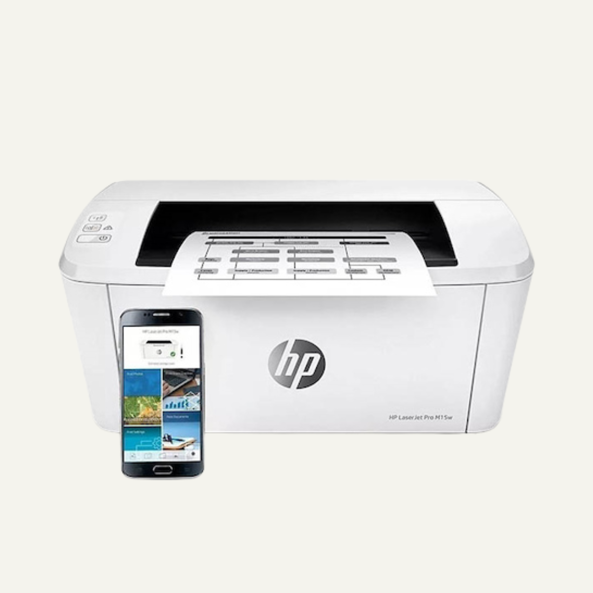 Impresora Láser Inalámbrico De Escritorio HP LaserJet M111w - Monocromo - 20 ppm de impresión monocolor - 600 x 600 dpi - LAN inalámbrica