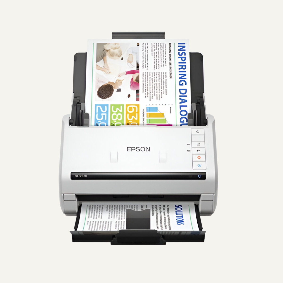 Escáner de documentos Epson DS-530 II, USB 3.0 de alta velocidad
