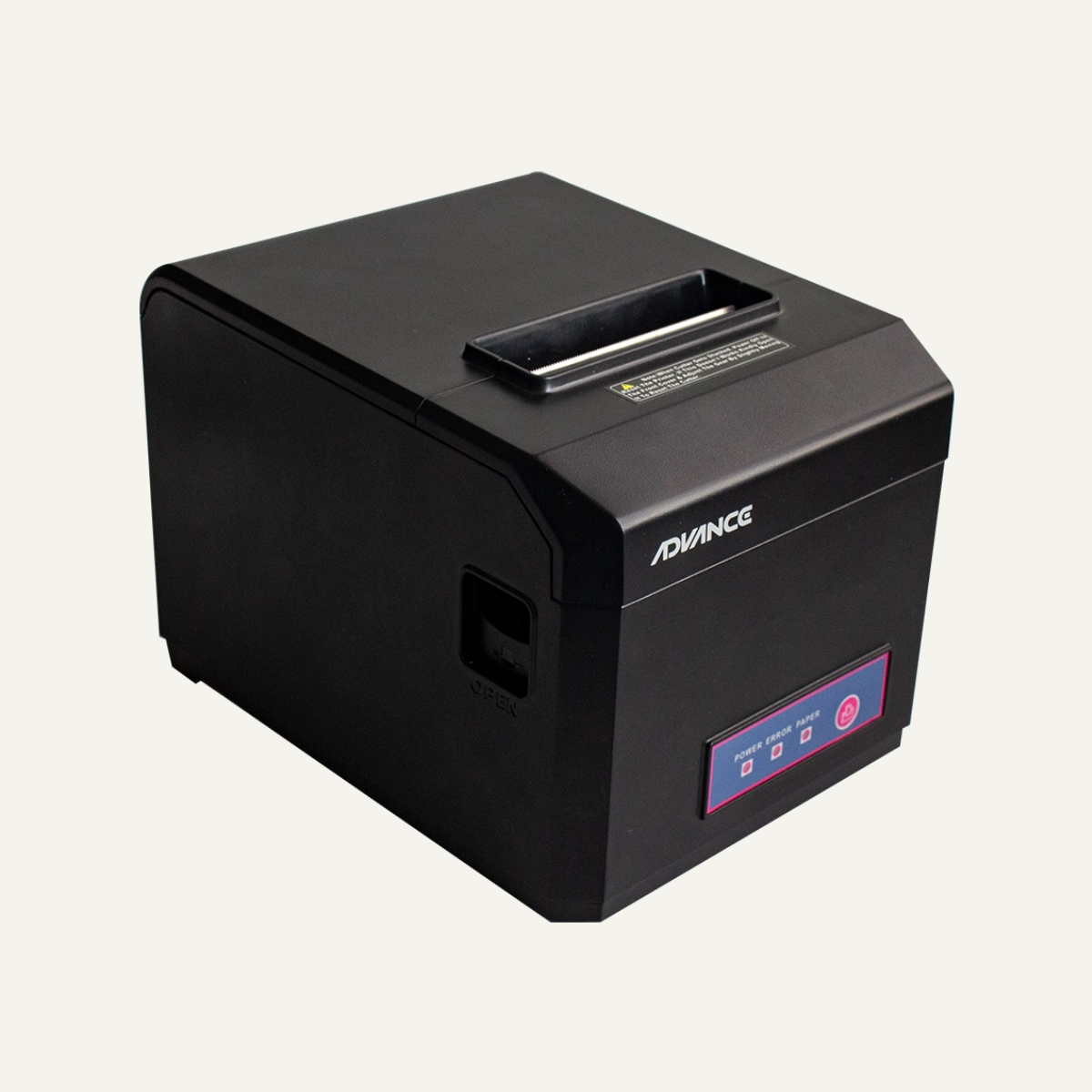 Impresora termica Advance ADV-8010, velocidad de impresion 300 mm/seg ,USB+LAN