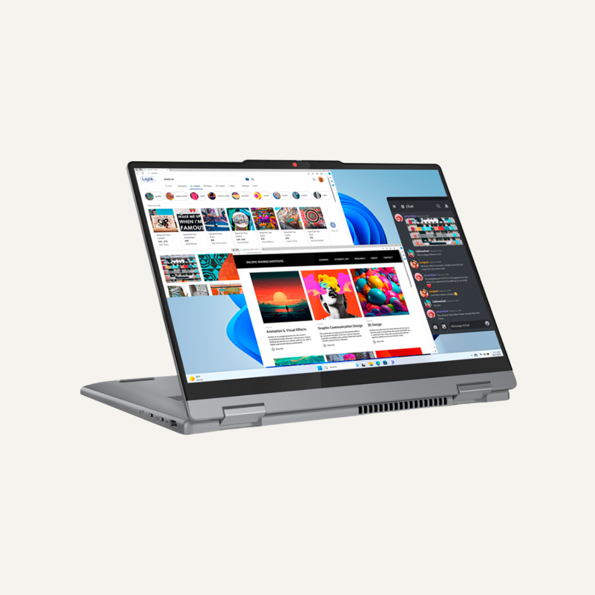 Notebook Lenovo IdeaPad 5 2-in-1 14AHP9, 14" WUXGA IPS Touch AMD Ryzen 7 8845HS 3.8/5.1GHz