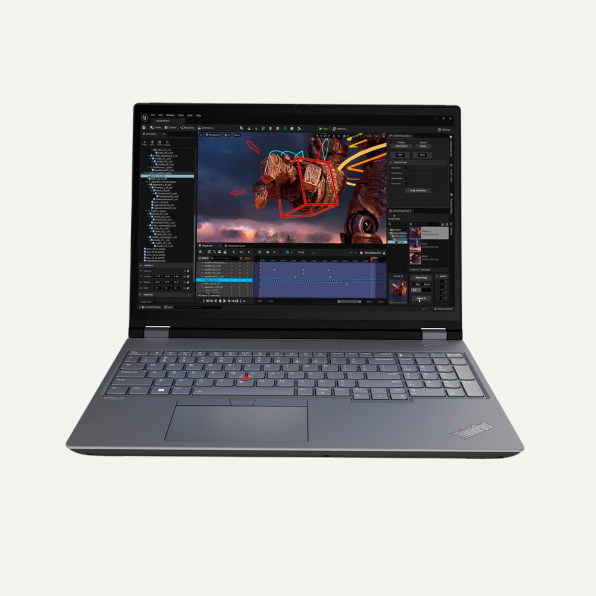 Notebook Lenovo ThinkPad P16 Gen 2 16" WUXGA IPS Core i9-13980HX 2.2/5.6GHz 32GB DDR5-5600