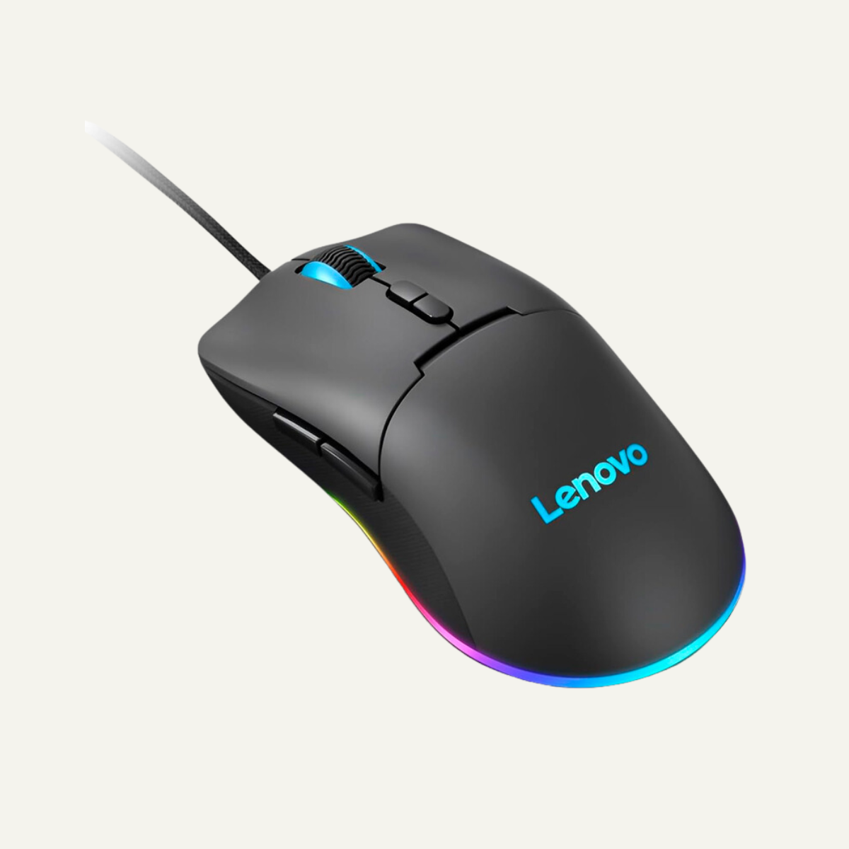 Mouse Lenovo M210 RGB Gaming, Interfaz USB, Sensor Optico PAW3333 de hasta 8000 DPI