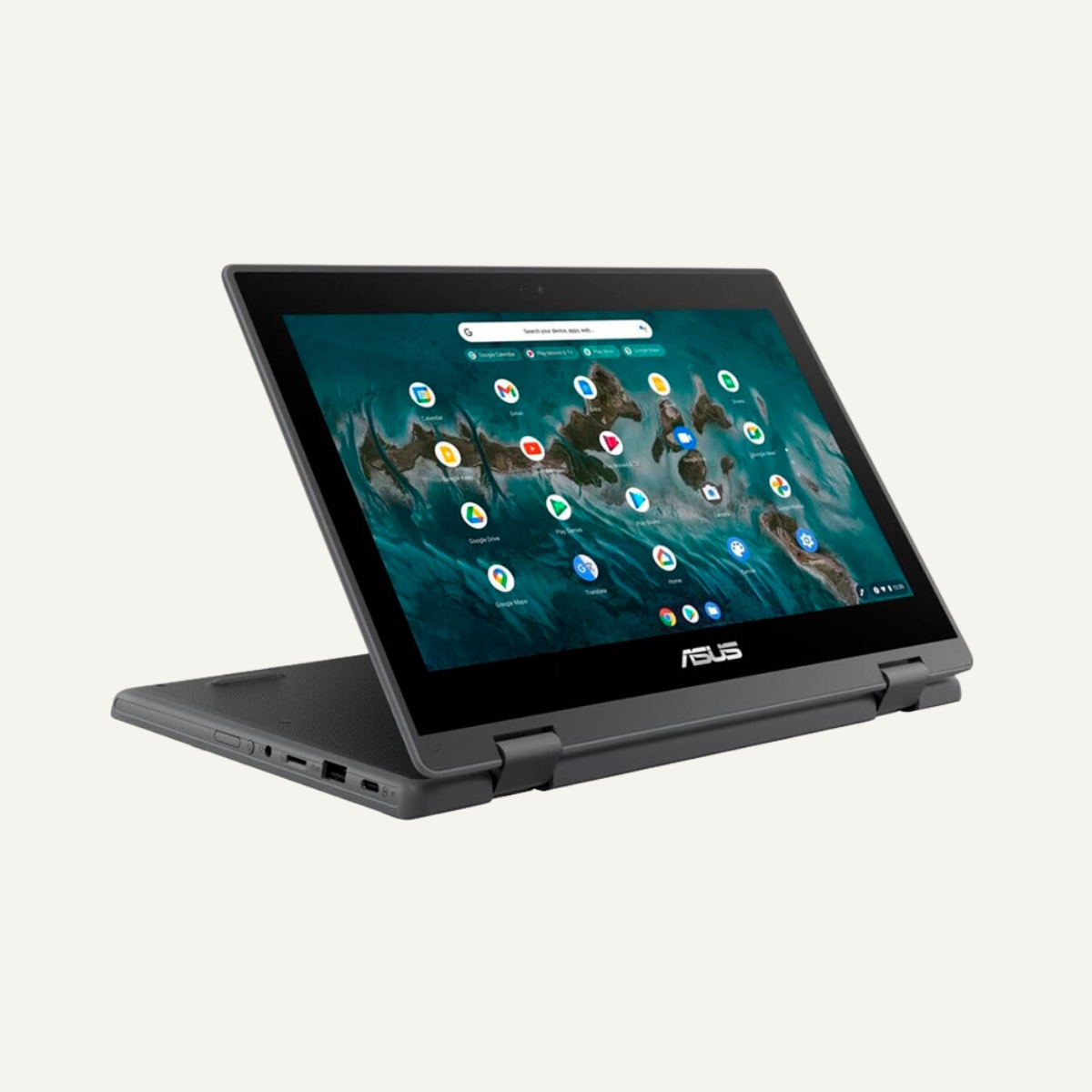 Chromebook ASUS CR1100FKA-BP0455, 11.6" LED HD IPS, Celeron N4500 1.1/2.8GHz, 4GB LPDDR4X