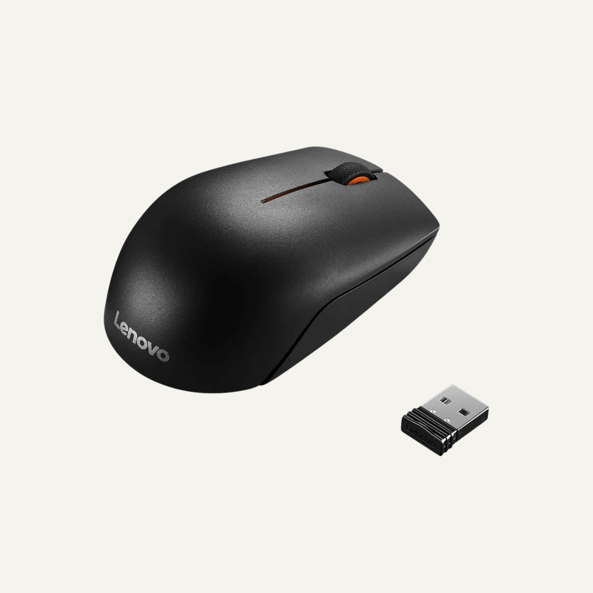 Mouse Lenovo 300 USB Láser con 3 botones Inalámbrico 1000dpi